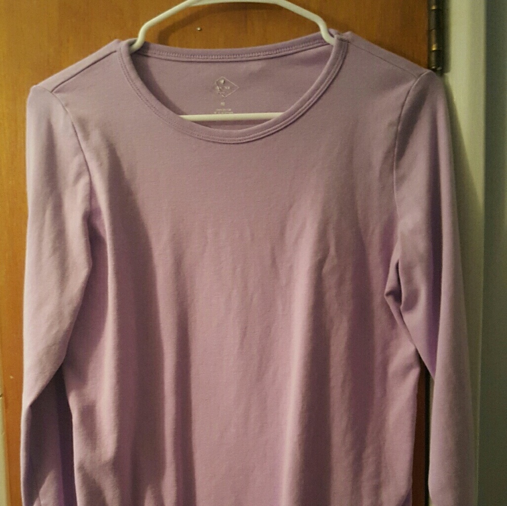 St. John's Bay Lilac long sleeve shirt